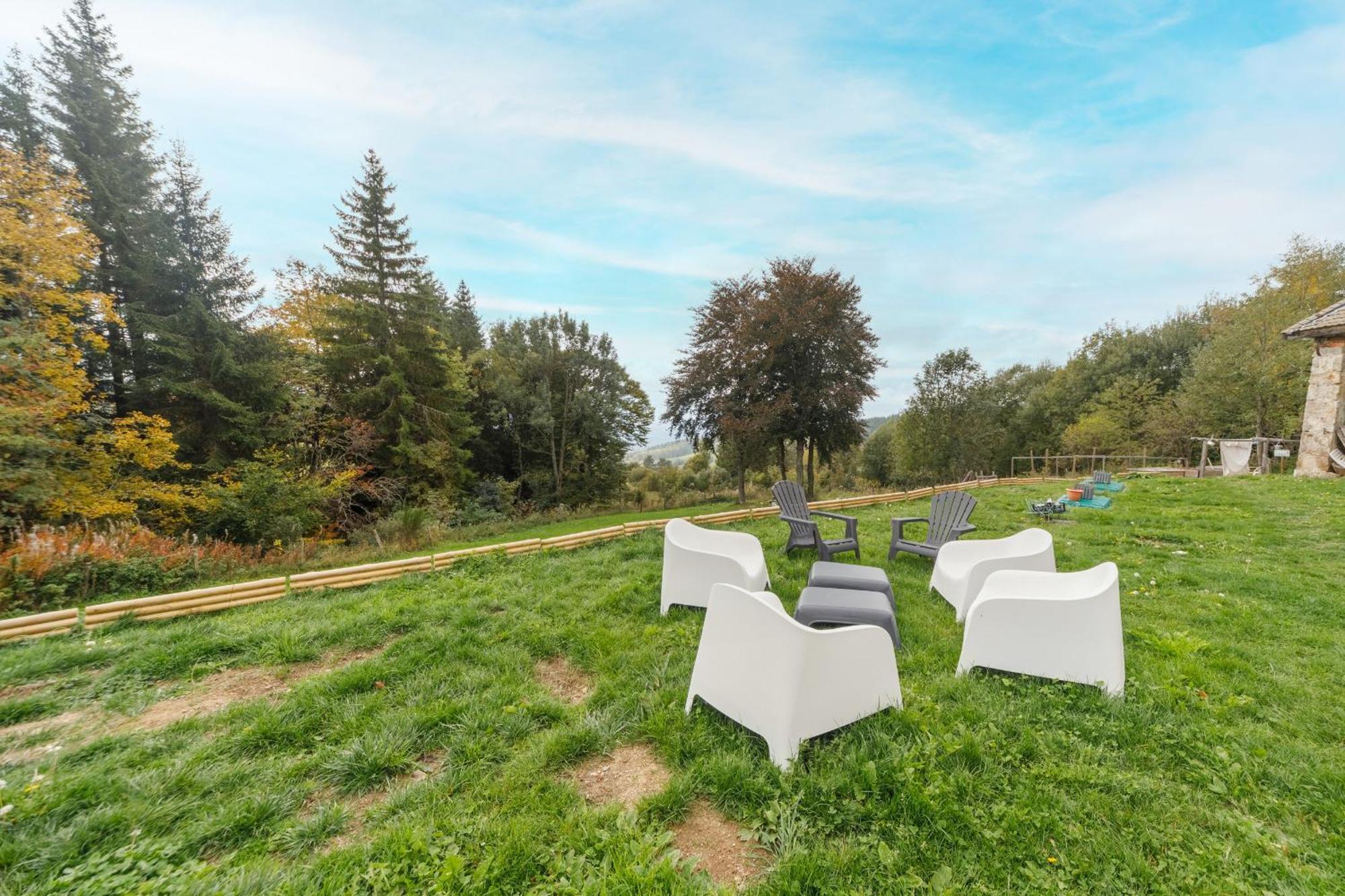 Bed and Breakfast Le Fournia Grandrif Exterior foto